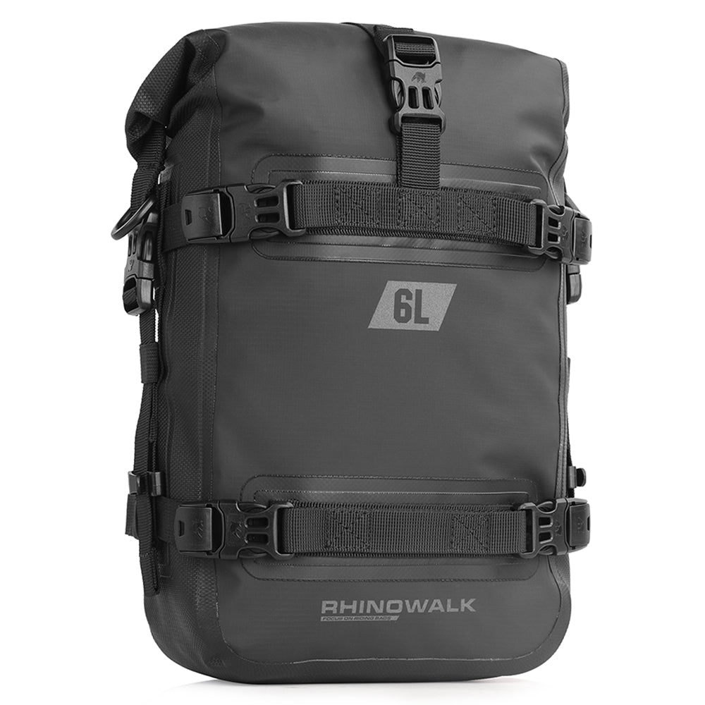 RHINOWALK MT2206 6L Waterproof Motorcycle Side Storage Bag Motorbike Side Bumper Bag RHINOWALK MT2206 6L Waterproof Motorcycle Side Storage Bag Motorbike Side Bumper Bag